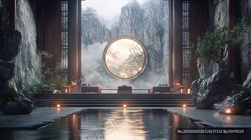 山水画廊