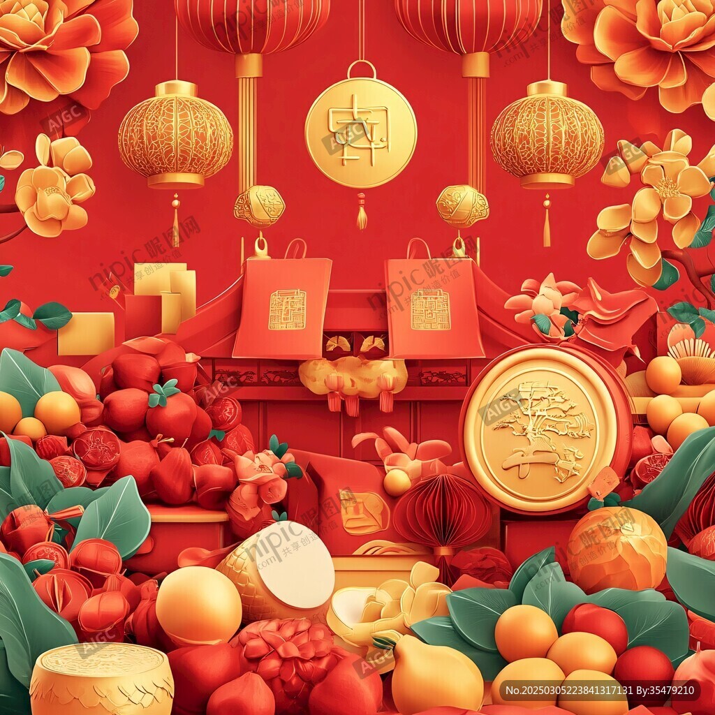 春节富贵红包