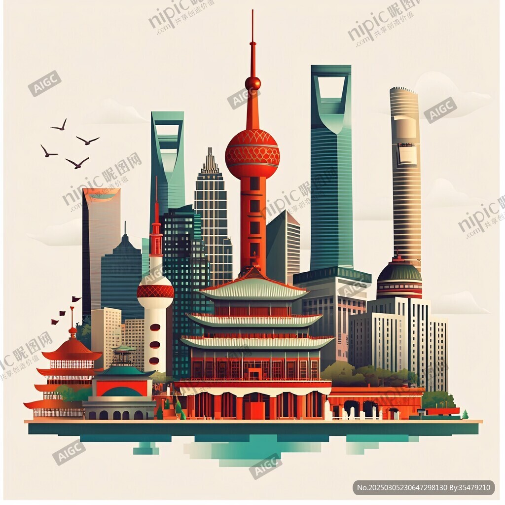 中国城市建筑群