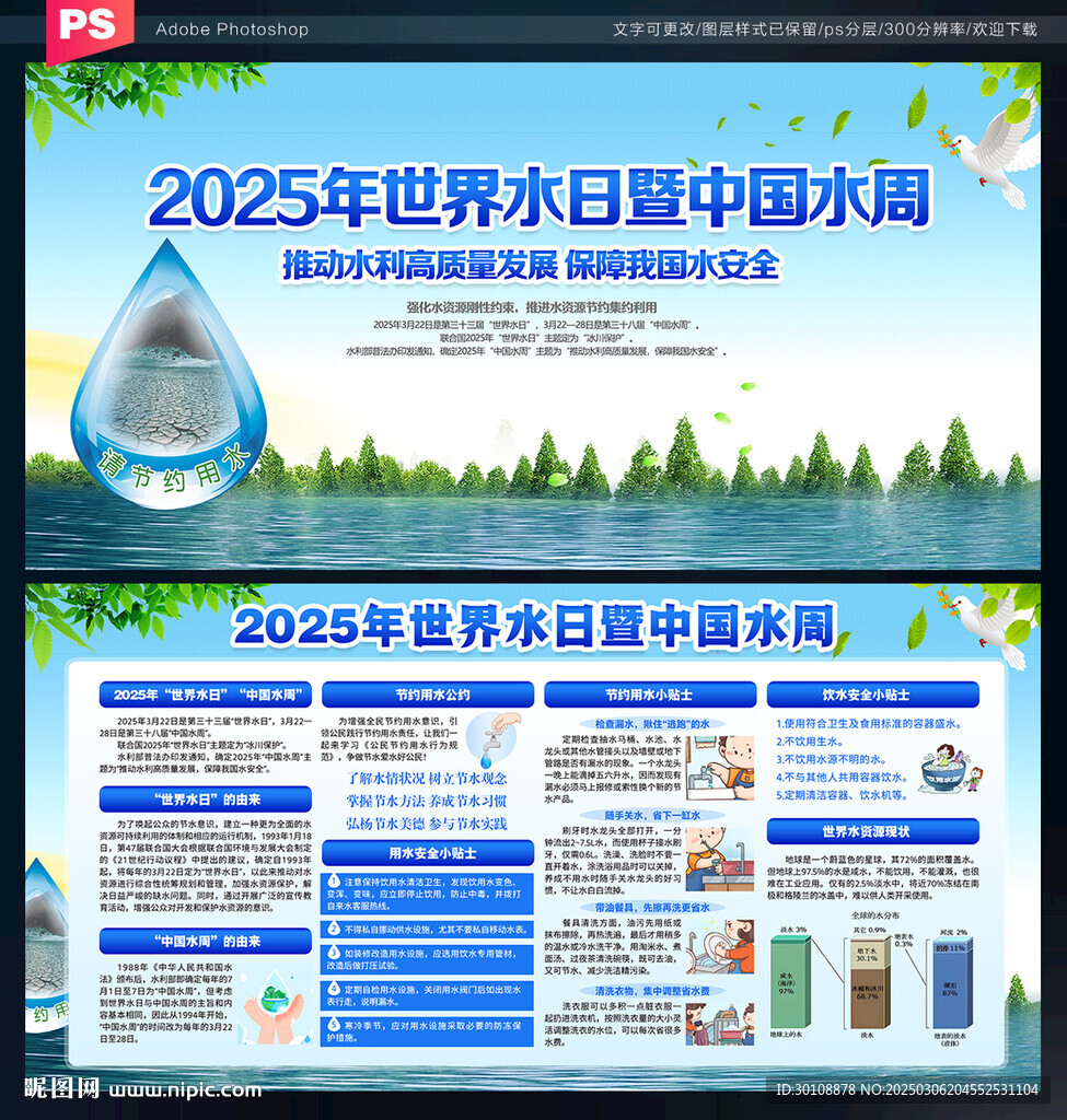 2025年中国水周展板