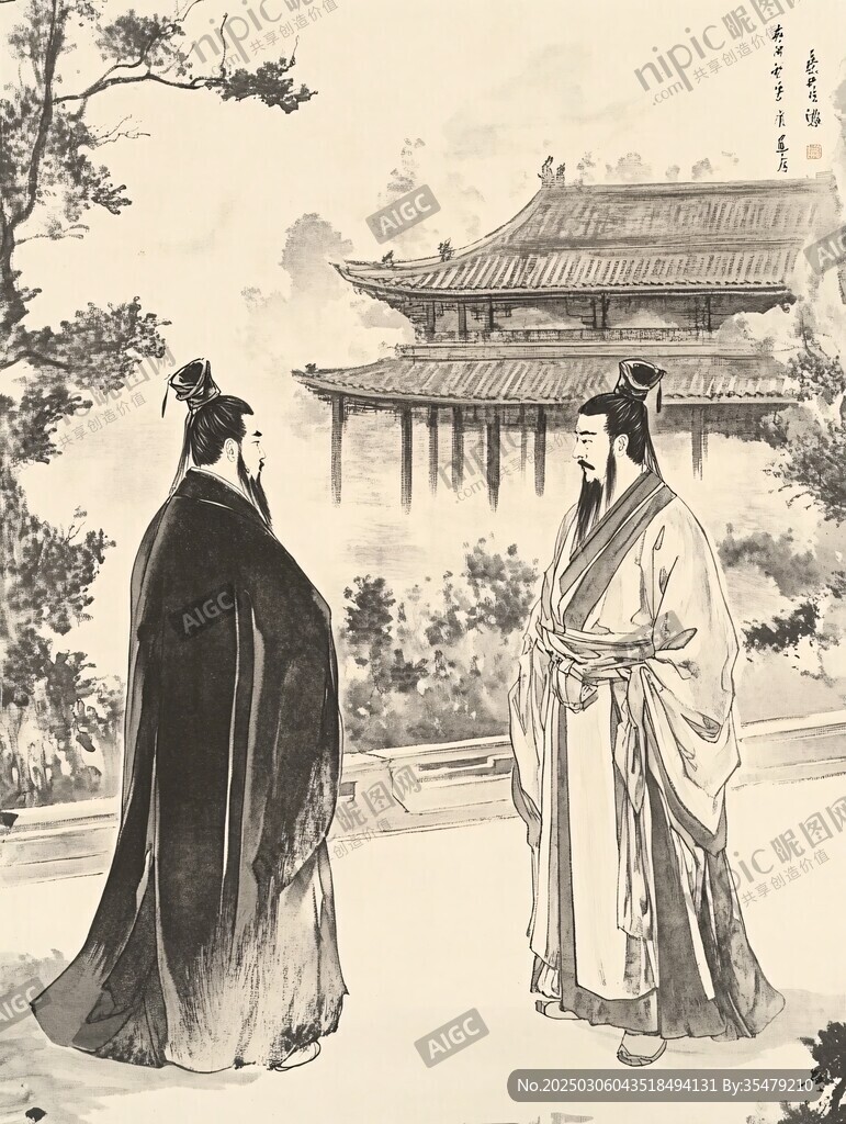 古风人物画