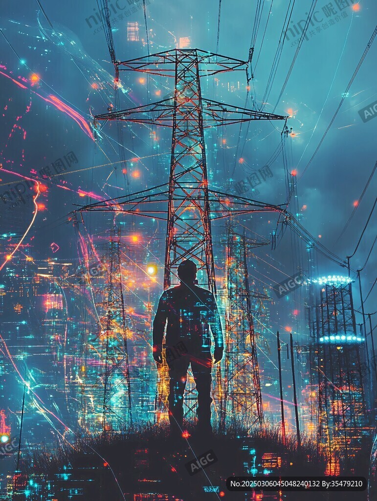 电网上的孤影