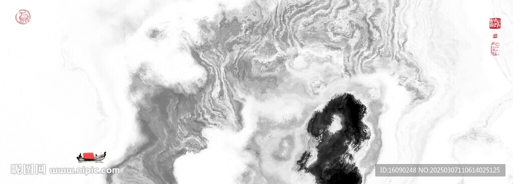 高端水墨装饰画
