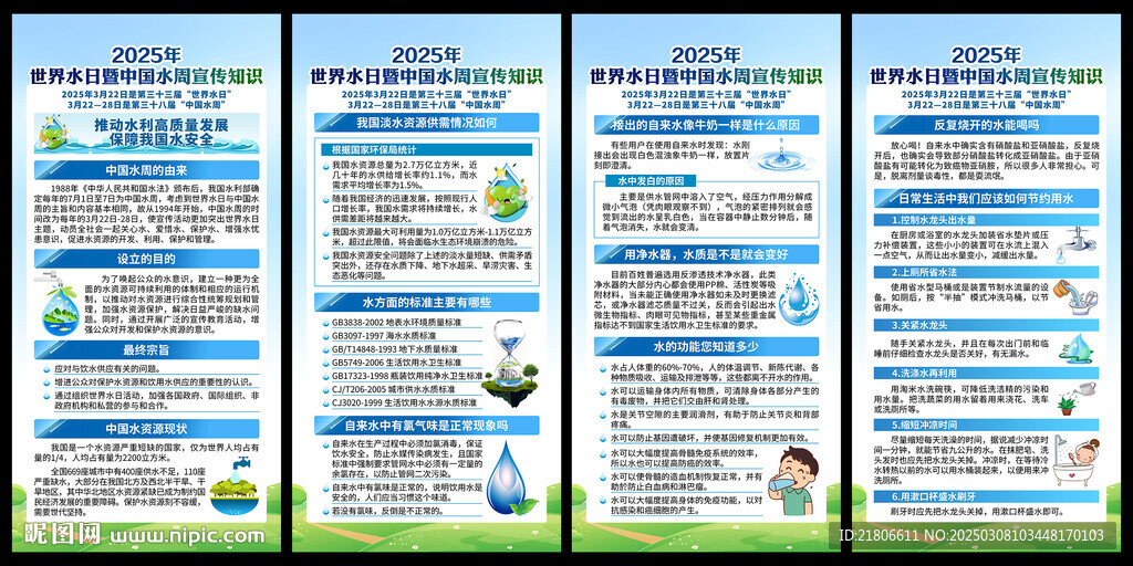 2025年中国水周展板