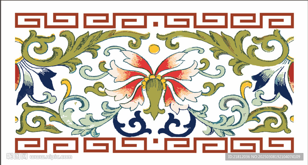 欧式花纹