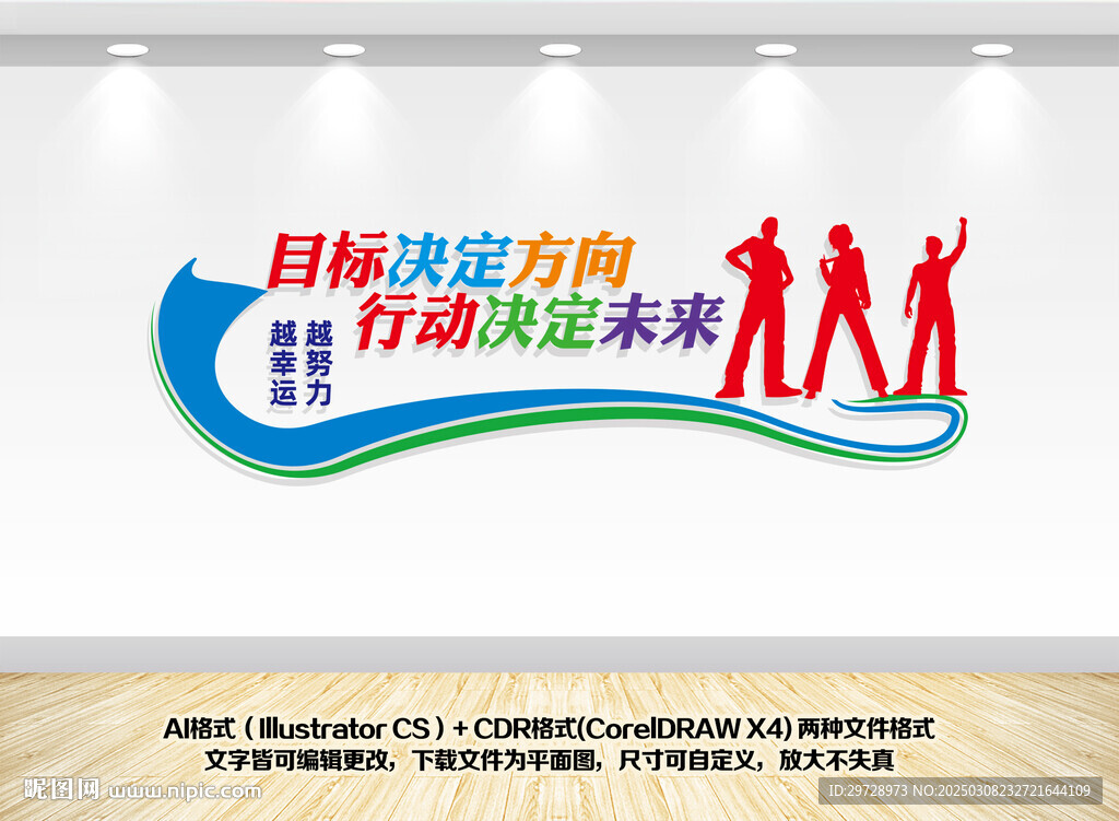 目标决定方向行动决定未来
