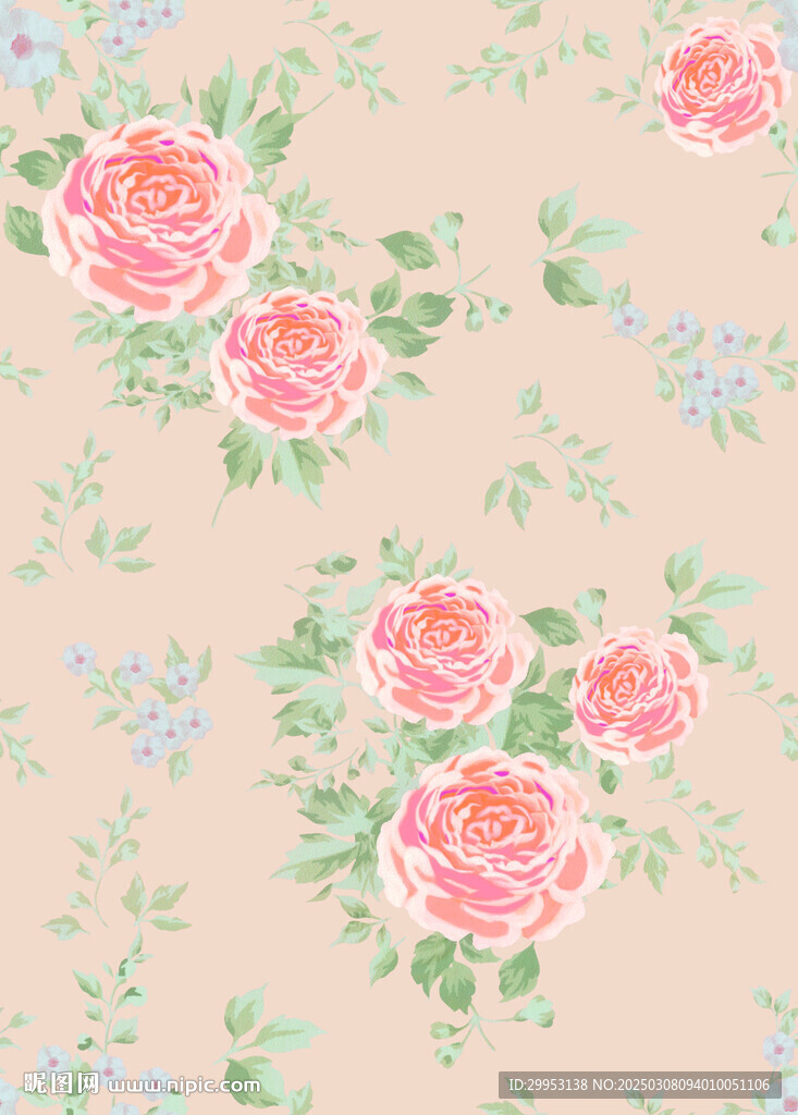 手绘花