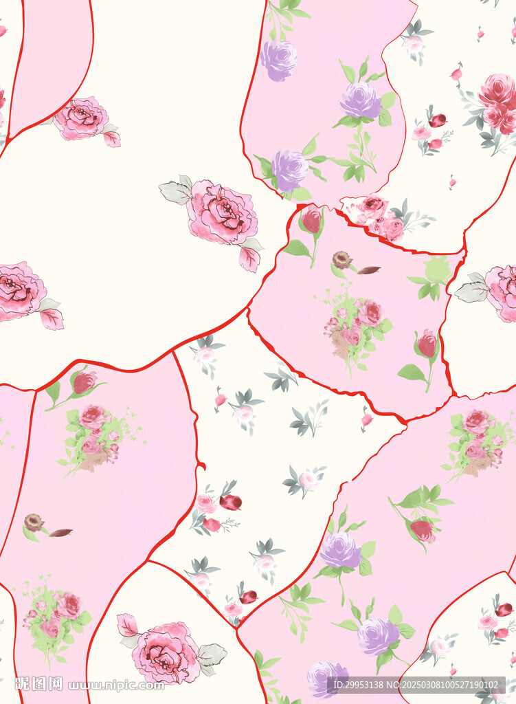 手绘花