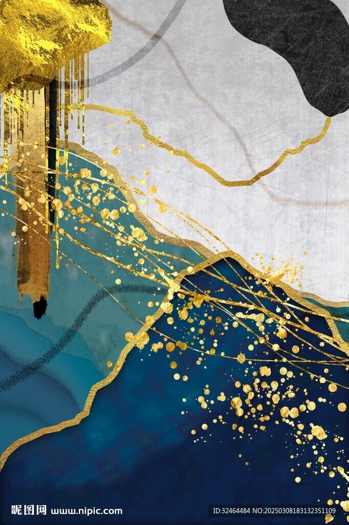 抽象油画