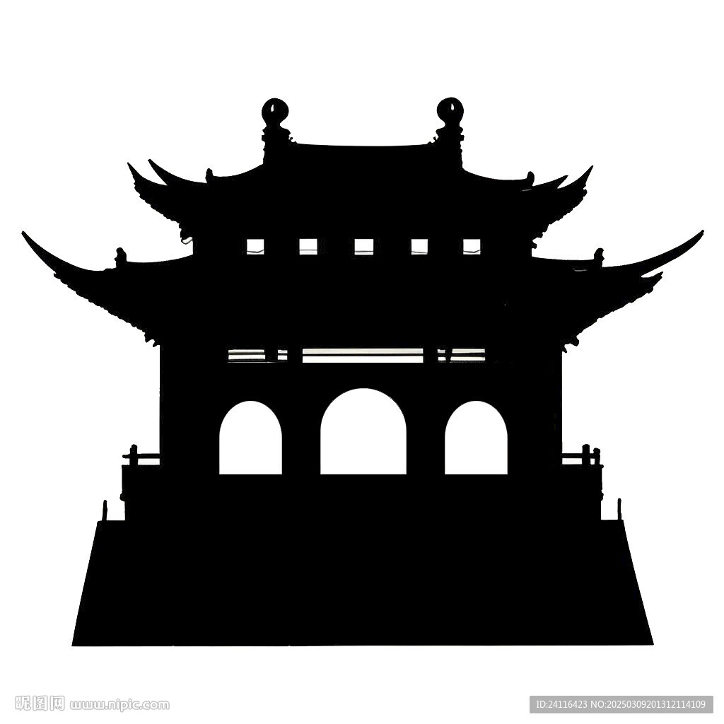 城楼剪影