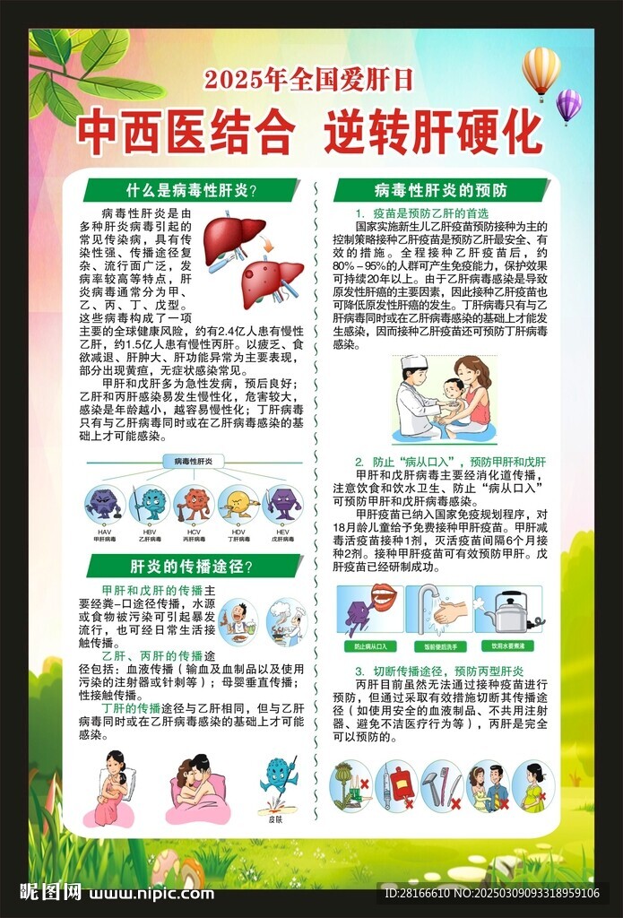全国爱肝日海报