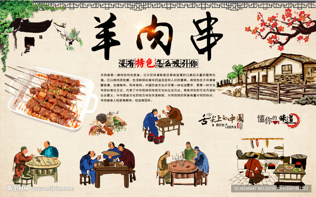 羊肉串