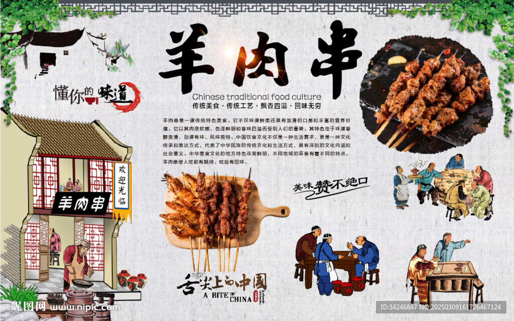 羊肉串