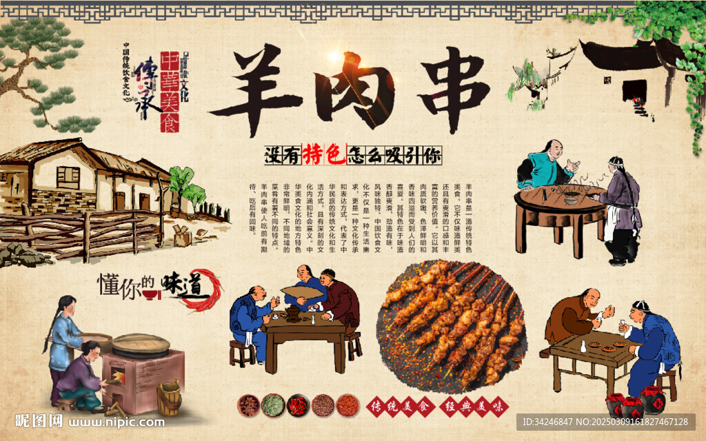 羊肉串