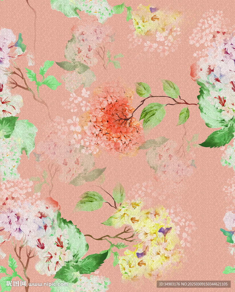手绘花