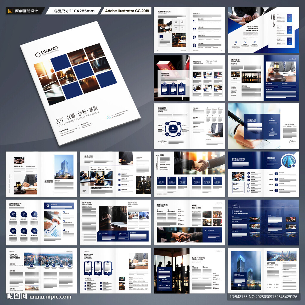 大气律师事务所画册