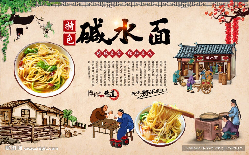 碱水面