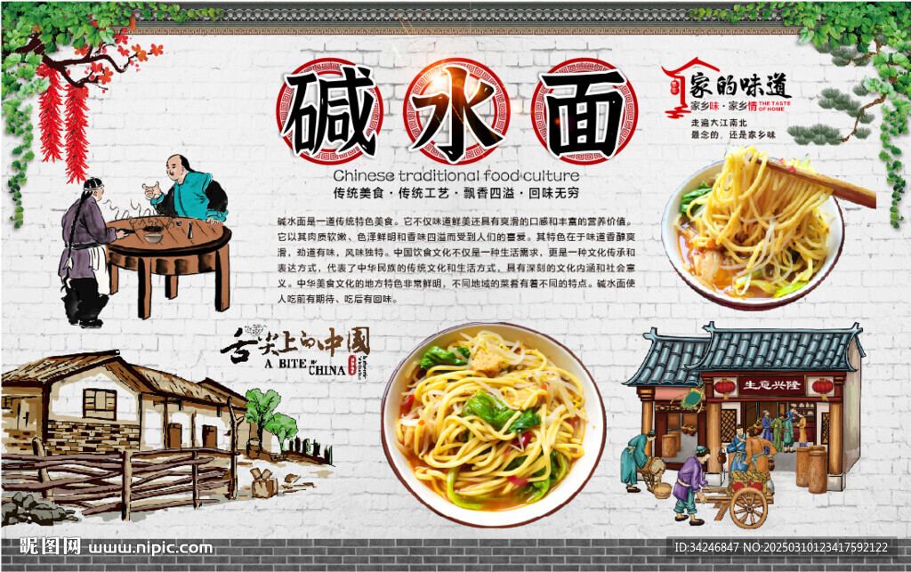 碱水面