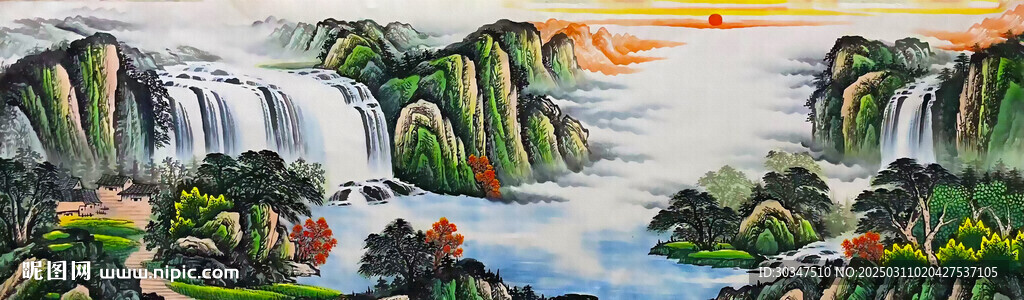 山水画