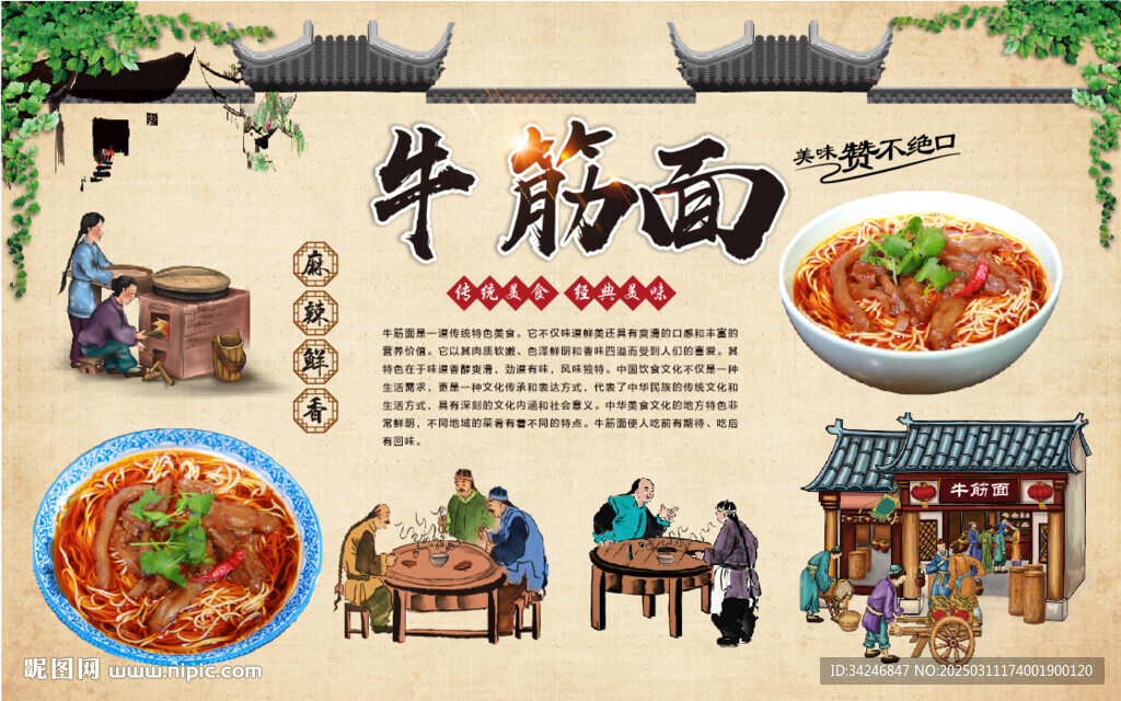 牛筋面