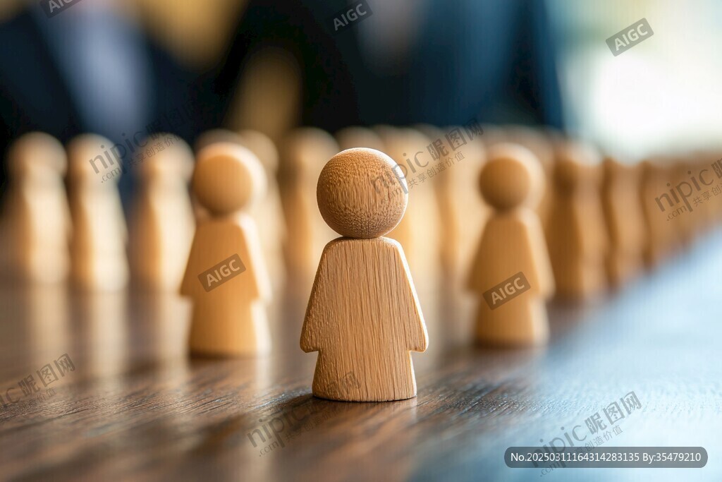 木制人物代表社会结构