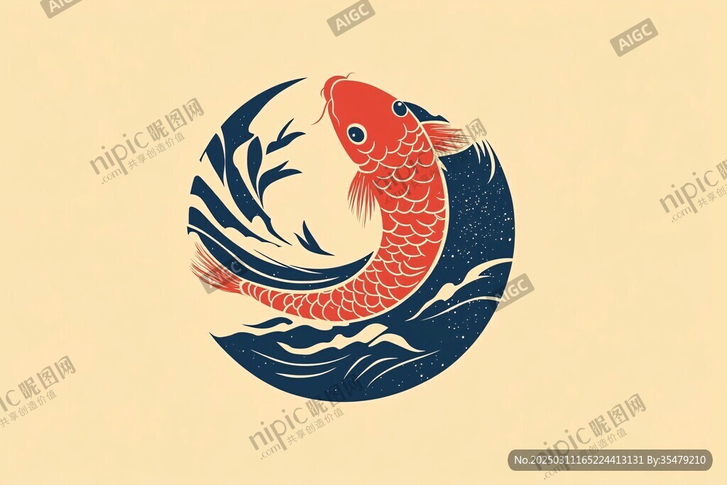 金鱼跃龙门