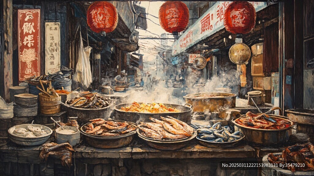 市场风情