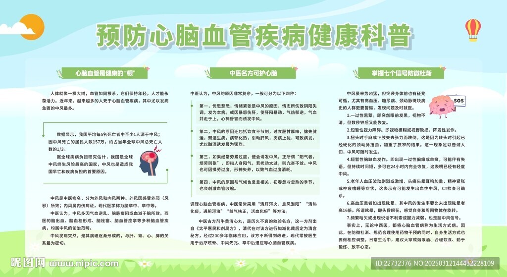 预防心脑血管疾病