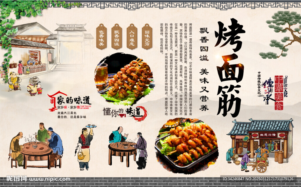 烤面筋
