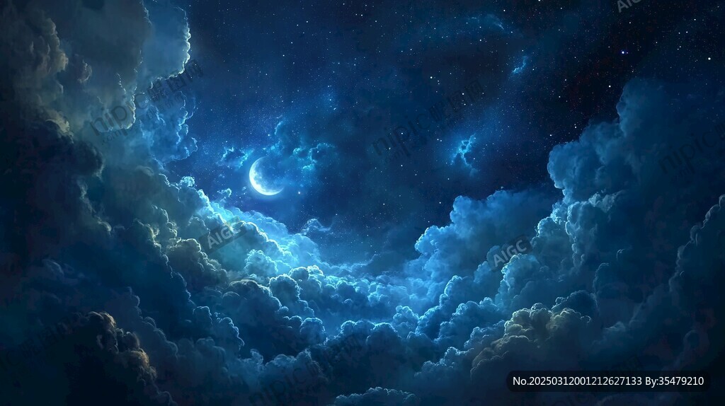 夜幕星空