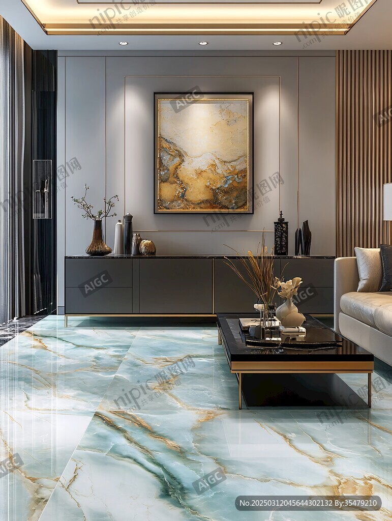 现代奢华客厅设计