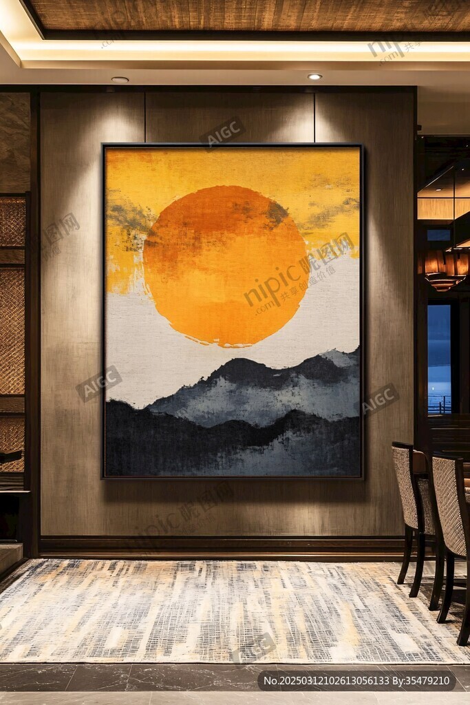 日出山景