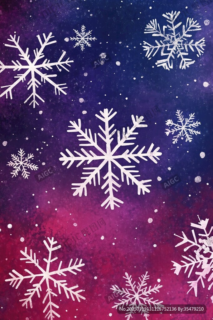 雪夜星空