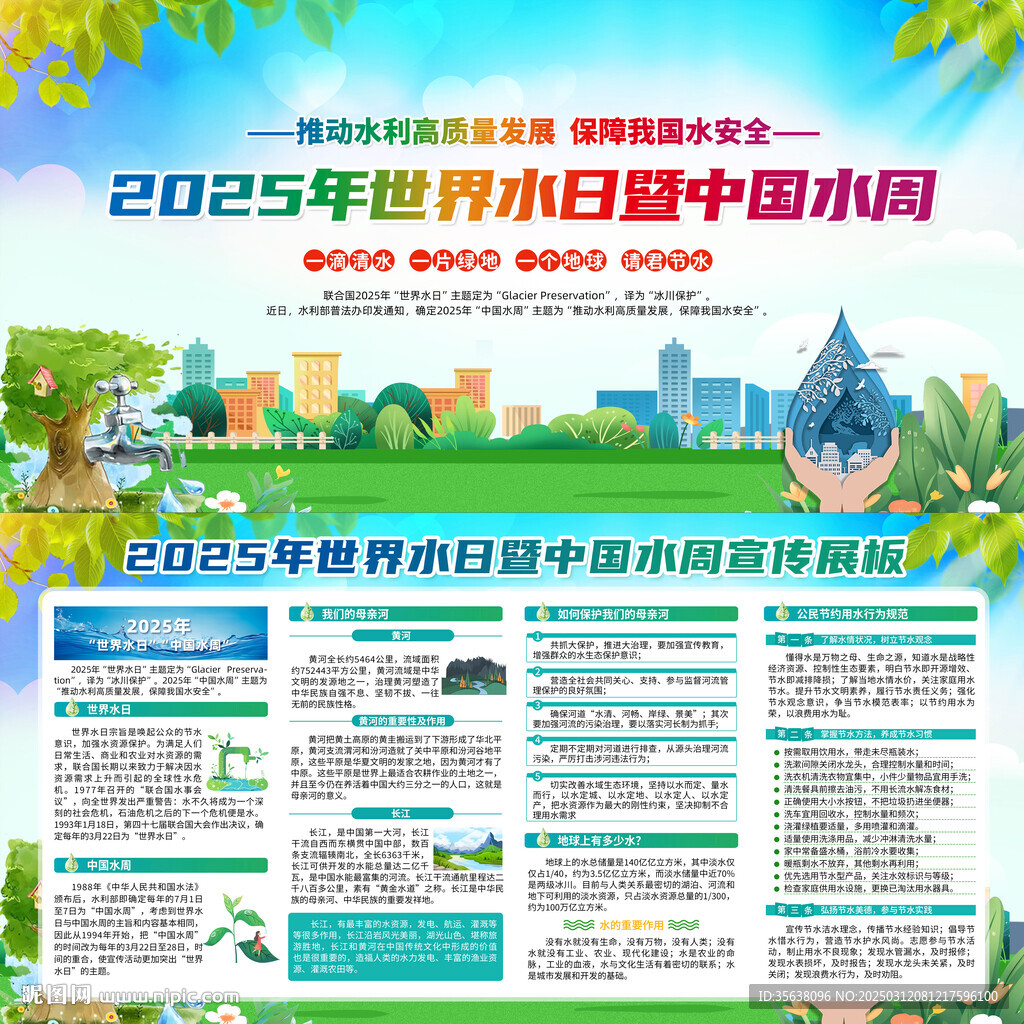 2025年中国水周展板