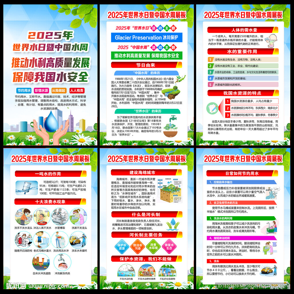 2025中国水周挂图