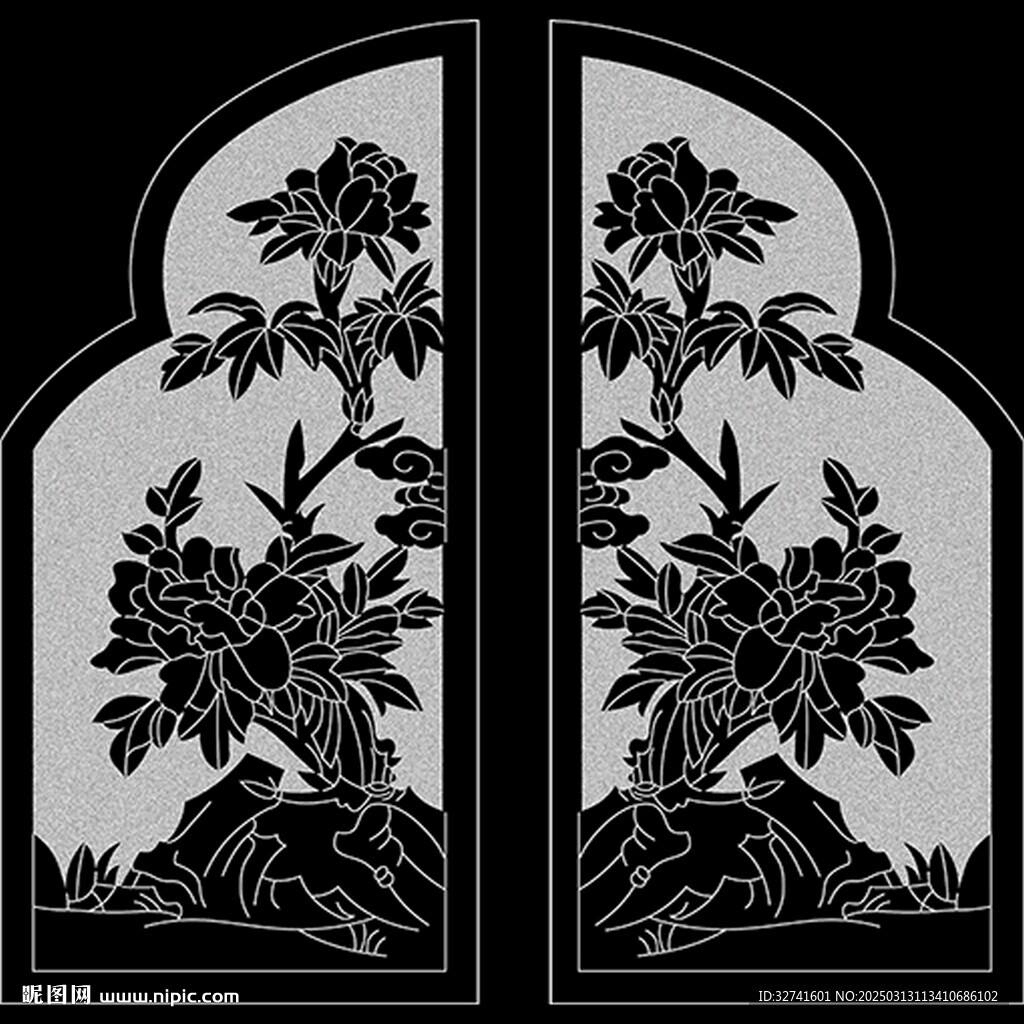 牡丹 角花