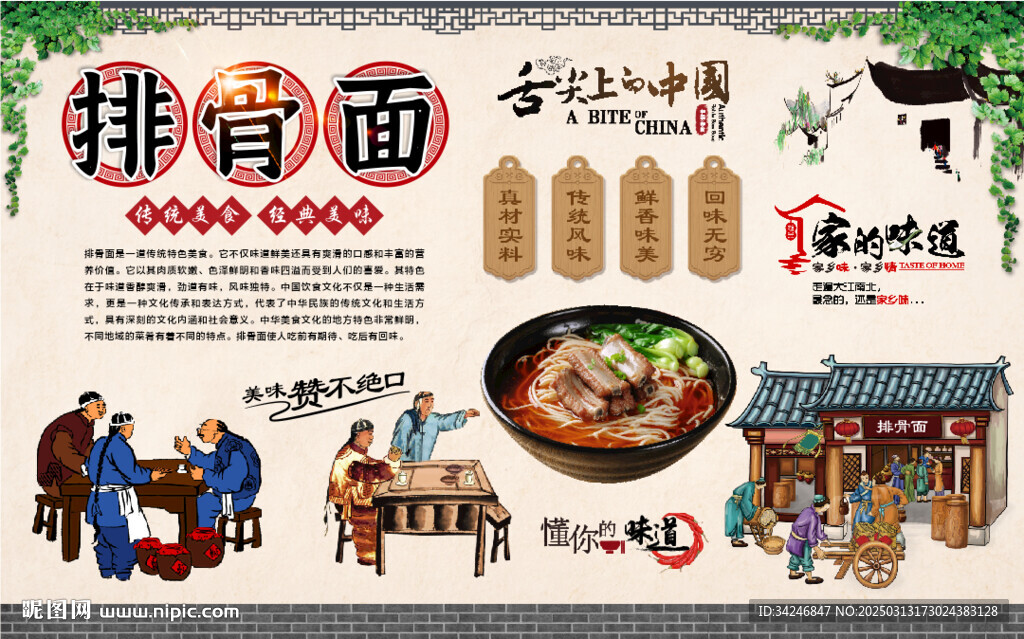 排骨面