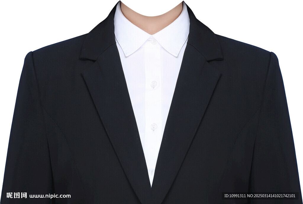 女正装西服衣服素材psd
