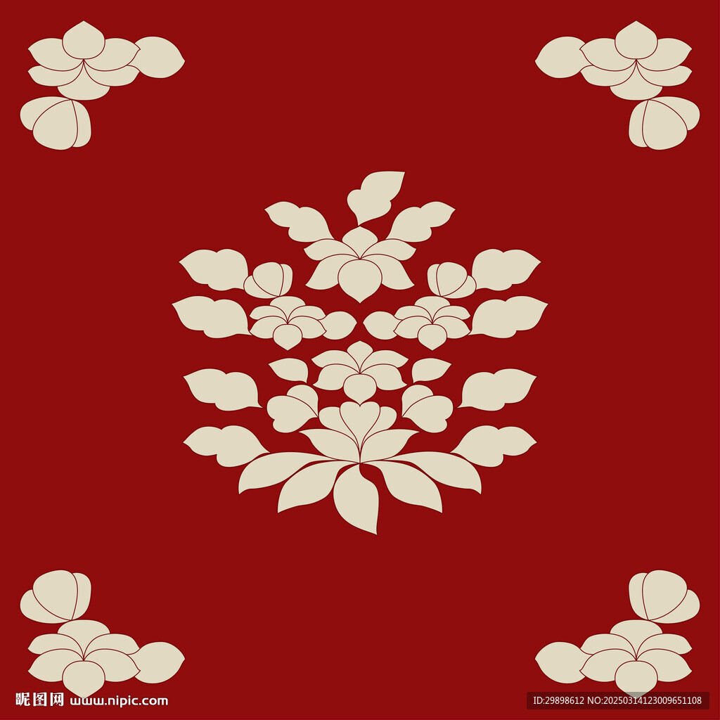 丝绸印花方形方巾服饰衣服图案