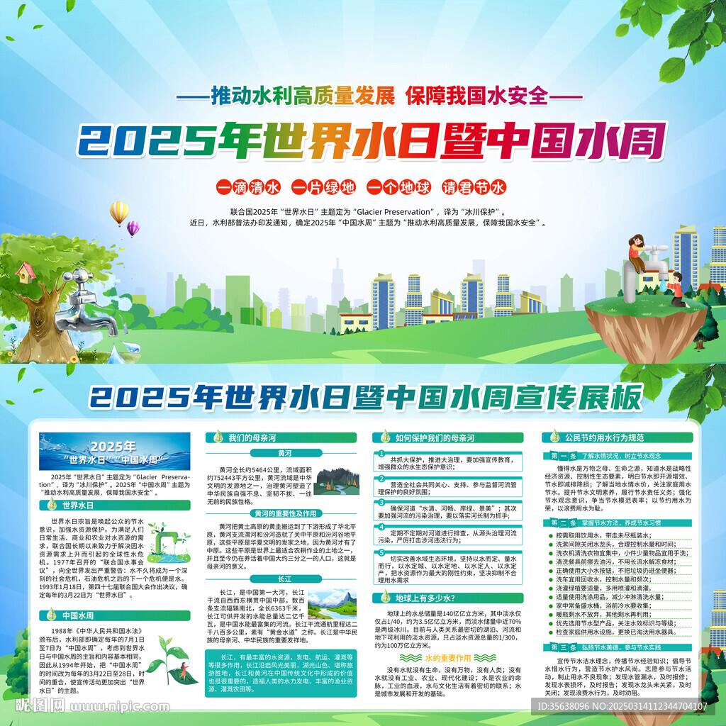 2025年中国水周展板
