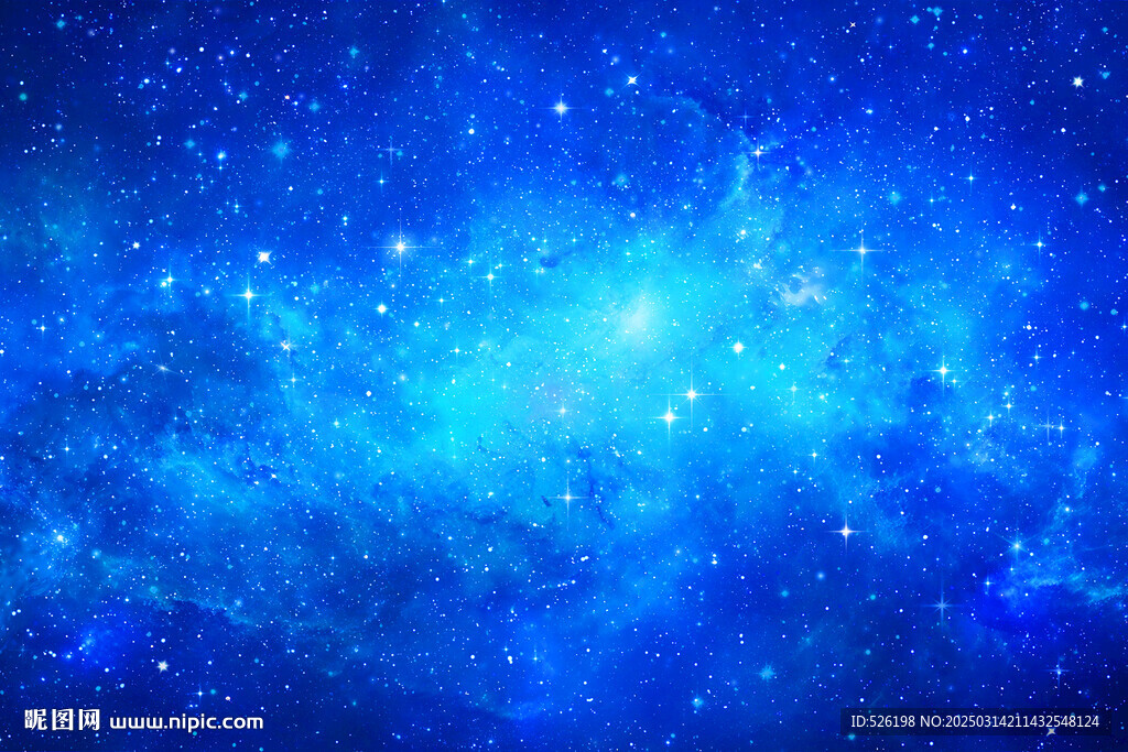蓝色星空