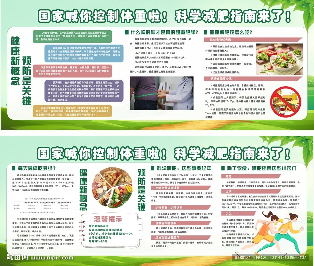 国家号召减重