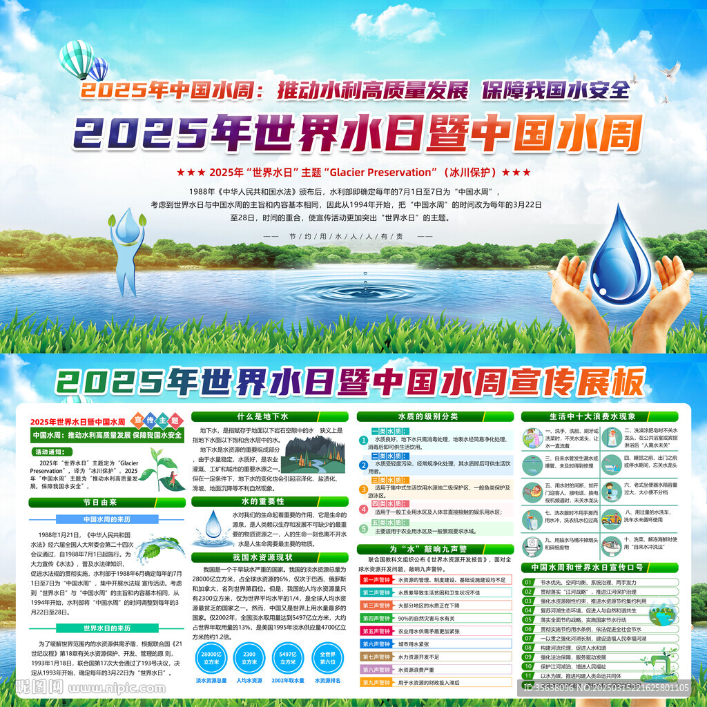 中国水周展板