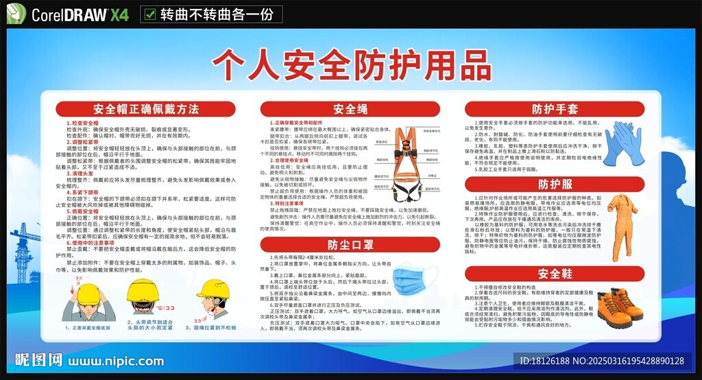 个人安全防护用品宣传栏知识