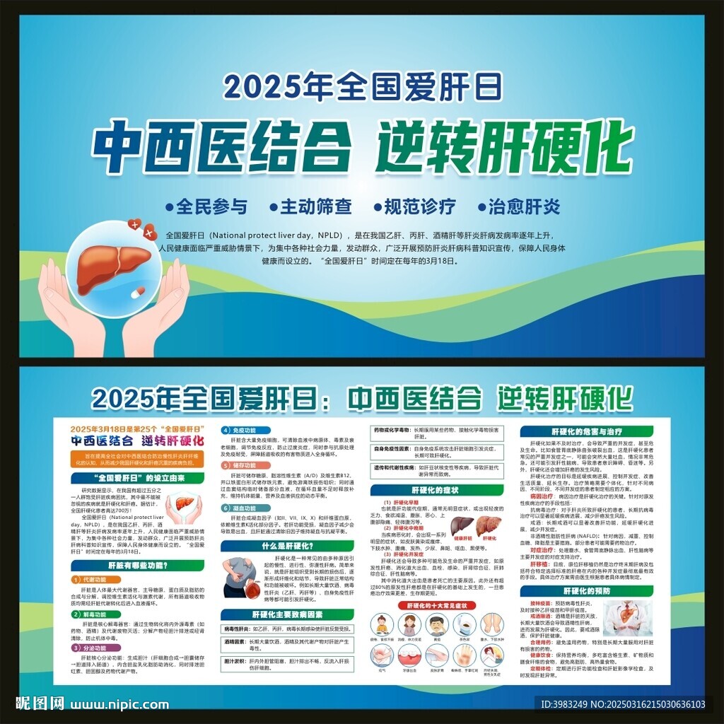 2025年全国爱肝日宣传栏
