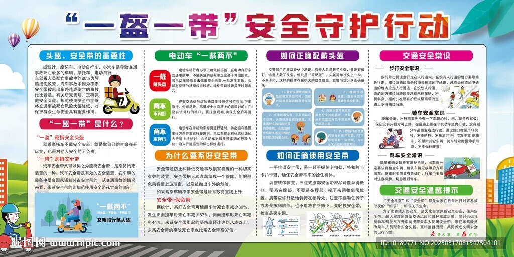 一盔一带宣传栏