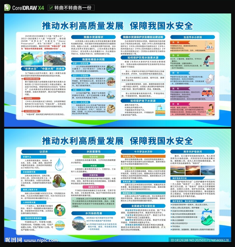 世界水日中国水周展板