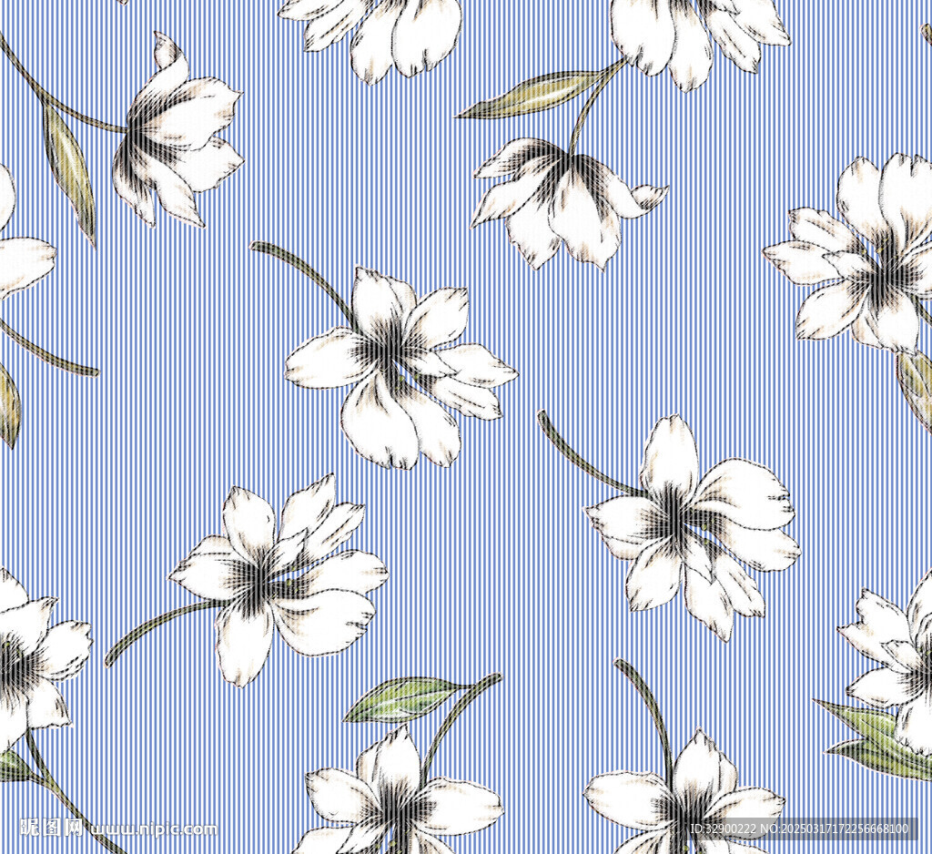 手绘花