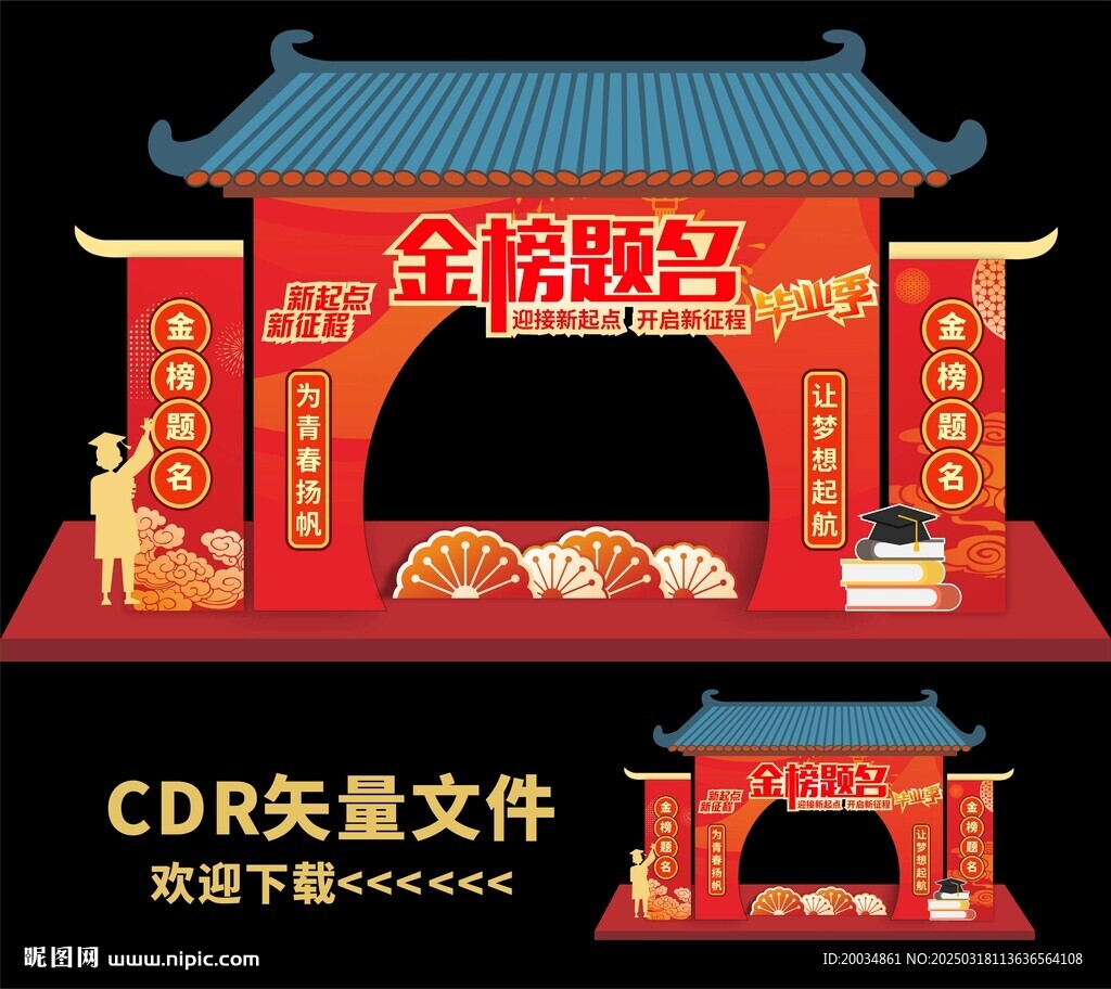 高考拱门