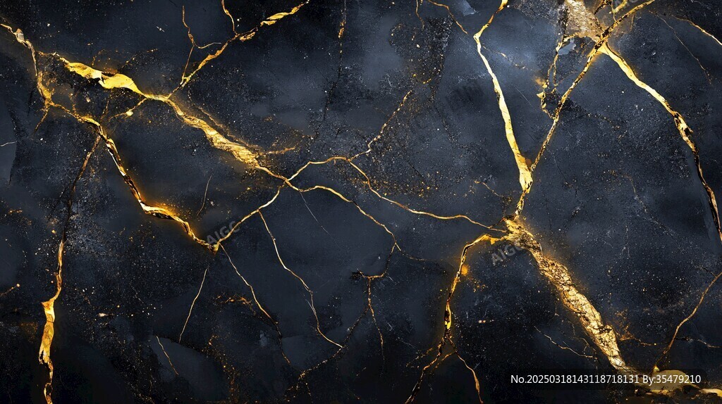 黑金大理石纹理
